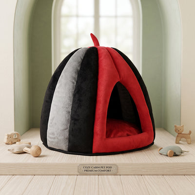 Pumpkin Pod - Cozy Cave Bed - 🍒 Black Cherry