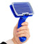 IHS Dog Plastic Slicker Brush with Press Key