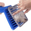 IHS Dog Plastic Slicker Brush with Press Key