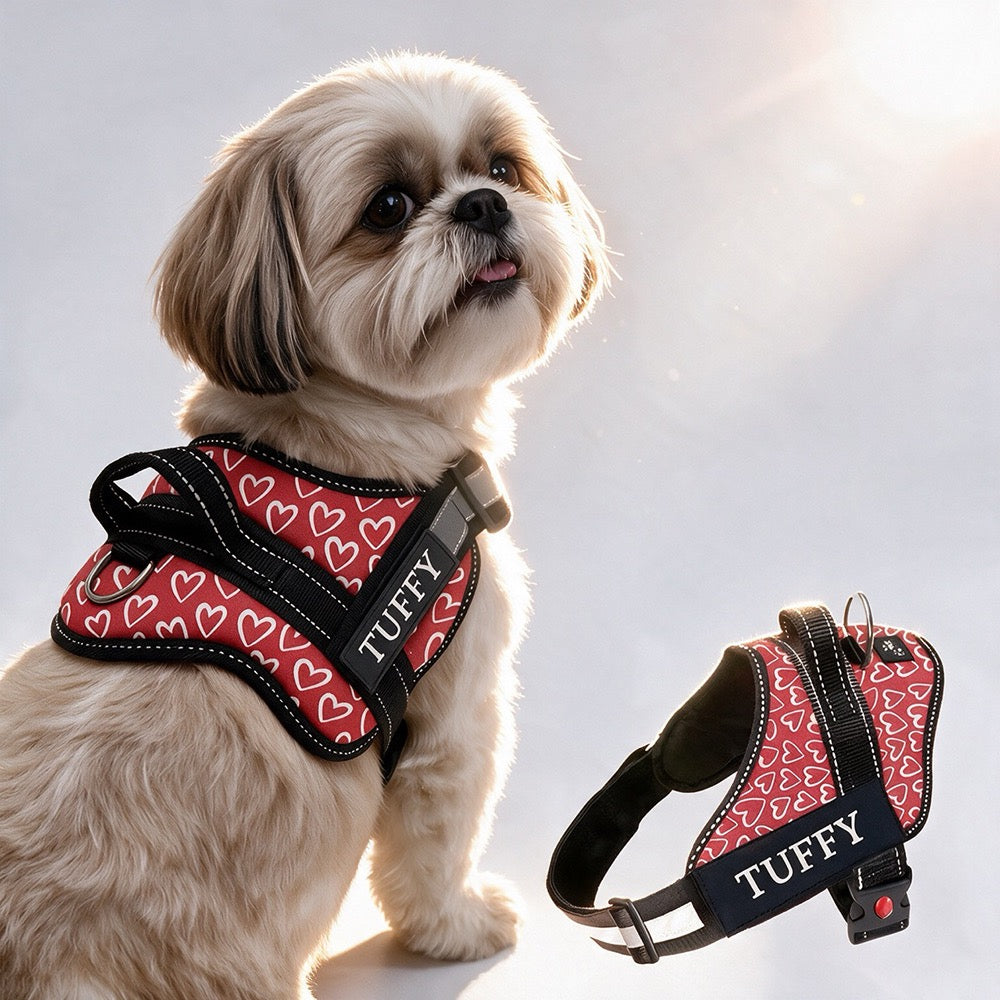 Personalized Dog Harness - VALENTINE