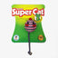 IndiHopShop Cat Toy, Lovely Stripe Nylon Rope Round Ball Mouse Long Tail Bell Toy