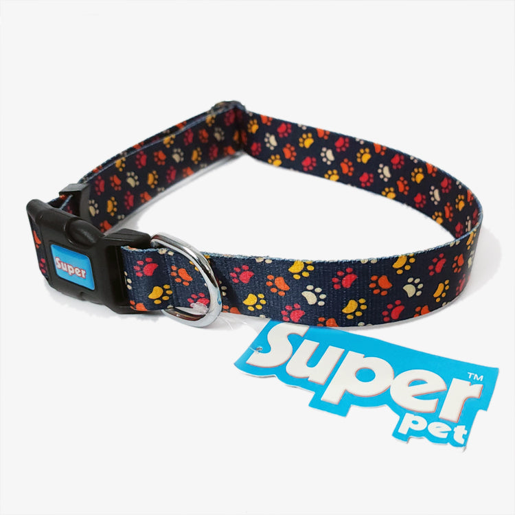 IndiHopShop SUPER HERO Graphic Dog Collar - SUPER DOG