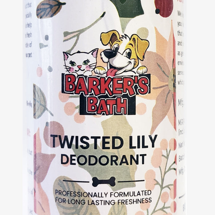 Barker's Bath Deodorant for CATs and DOGs - TWISTED LILLY 200 ML