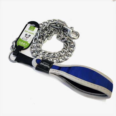 Nunbell Heavy Duty Dog Chain, Stainless Steel Dog Chain with Padded Handle for all Breeds