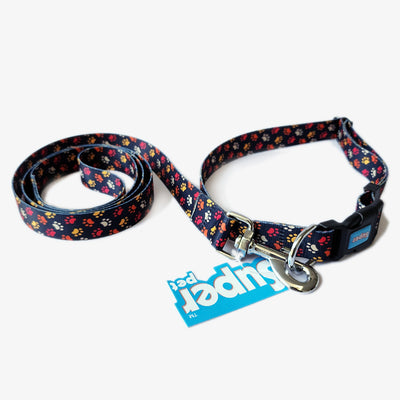 SUPER DOG Graphic Collar and Leash Combo