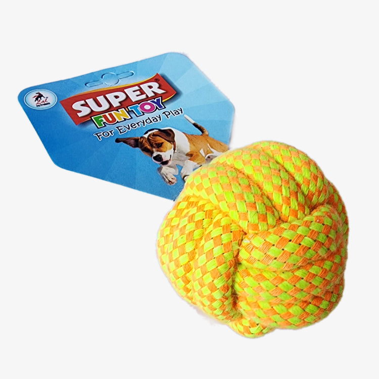 Dogs / Cats Chew Rope Knot Ball Toy