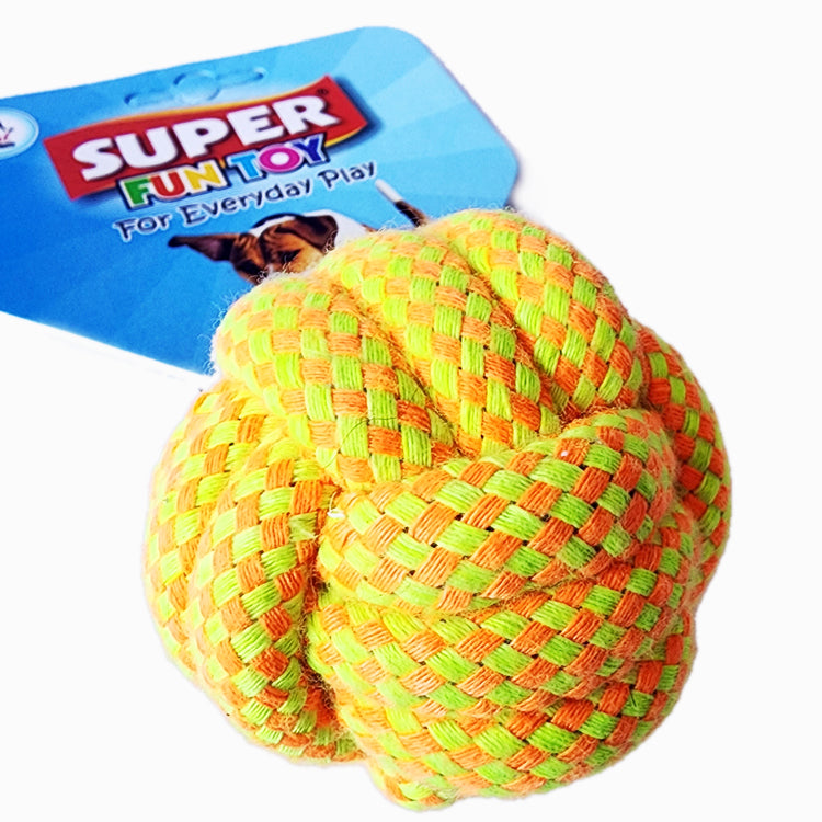 Dogs / Cats Chew Rope Knot Ball Toy