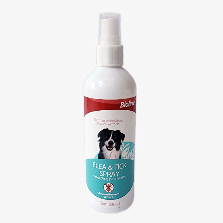 Bioline Dogs and Cats Anti Tick & Flea Spray