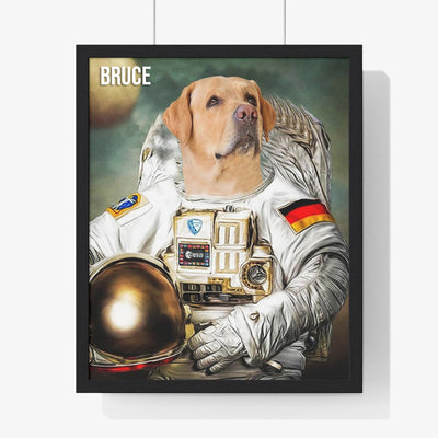 Customized Theme Pet Portrait with Frame