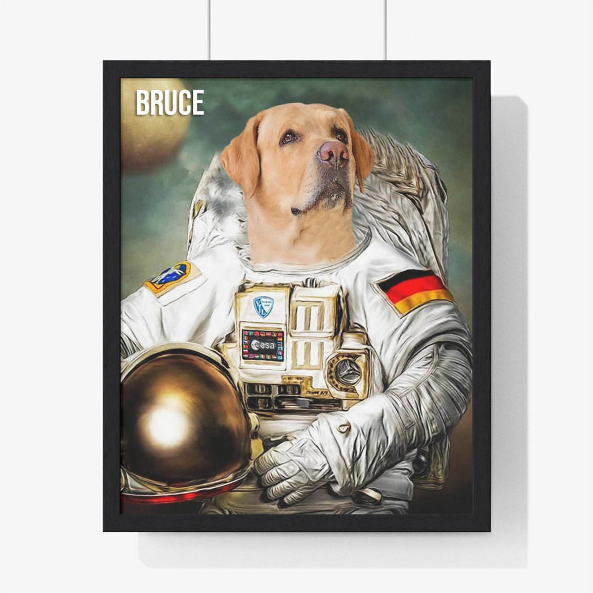 Themed Pet Portrait - Astronaut