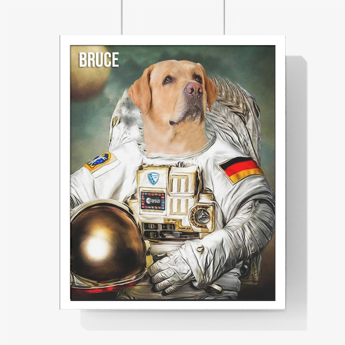 Themed Pet Portrait - Astronaut