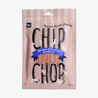 Chip Chops Chicken & CoD Sandwich