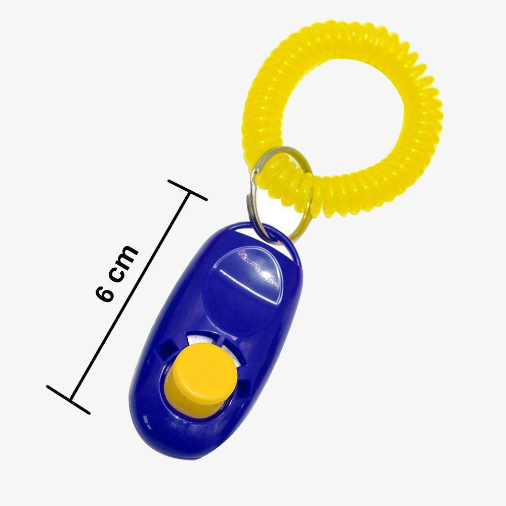 IndiHopShop Pet Training Clicker with Wrist Strap for Dogs, Cats and Birds