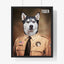 Themed Pet Portrait - Police Inspector
