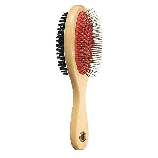 Dog Wooden Brush Double Sided