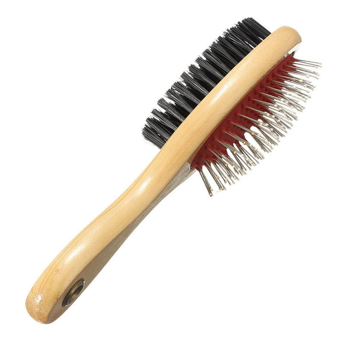 Dog Wooden Brush Double Sided