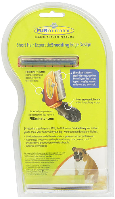 Furminator Undercoat Deshedding Tool for Pets - SHORT HAIR