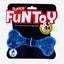 IndiHoPShop Rubber Flyer Flying Disc & Non-Toxic Rubber Dog Chew Bone Toy COMBO