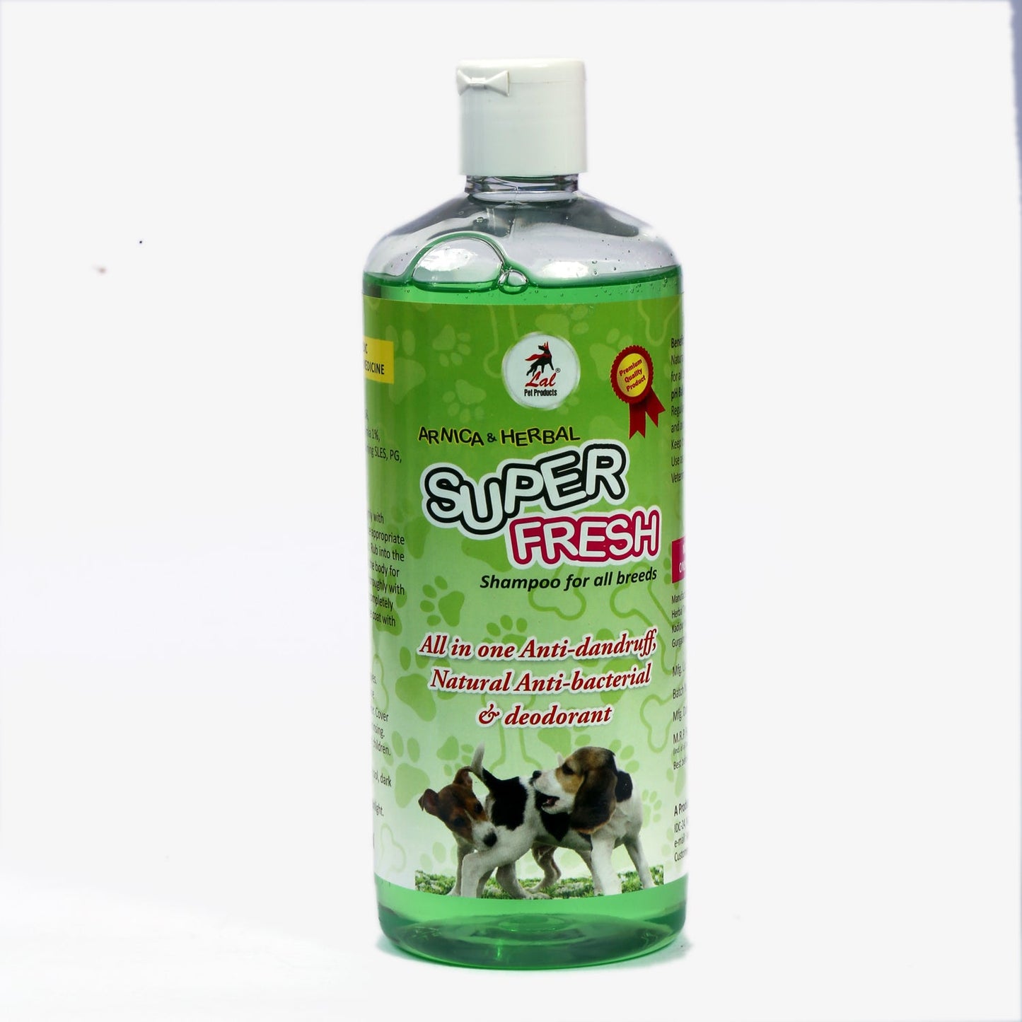 Dog Shampoo 500 ml Flea & Tick + Arnica & Herbal COMBO