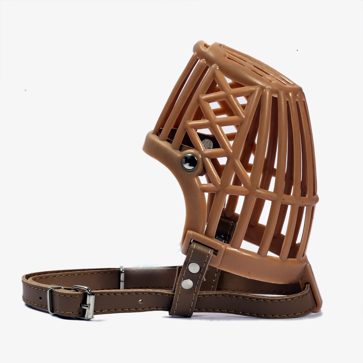 IndiHopShop Dog Mouth Cover Muzzle/Bite Guard with Adjustable Strap