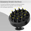 PET Massager/Scrubber Shampoo Brush with Soft Silicone Bristles