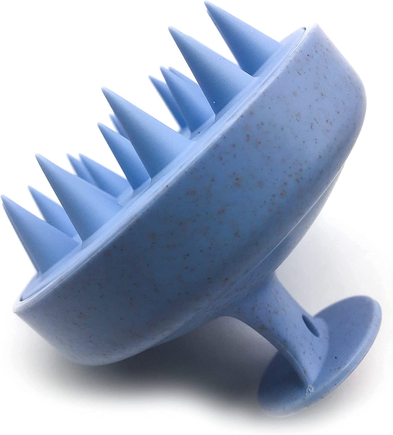 PET Massager/Scrubber Shampoo Brush with Soft Silicone Bristles