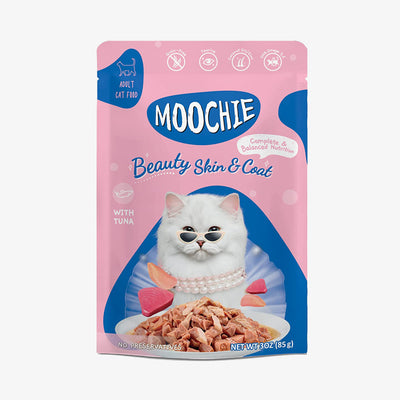 MOOCHIE Wet Cat Food Grain-Free Gravy Cat Treat Beauty Skin & Coat