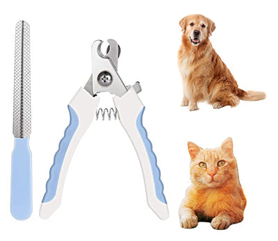 Nail Cutter/Clipper with Filer for Dogs & Cats