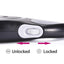 Retractable Dog Leash Pause and Lock with One Hand Brake System