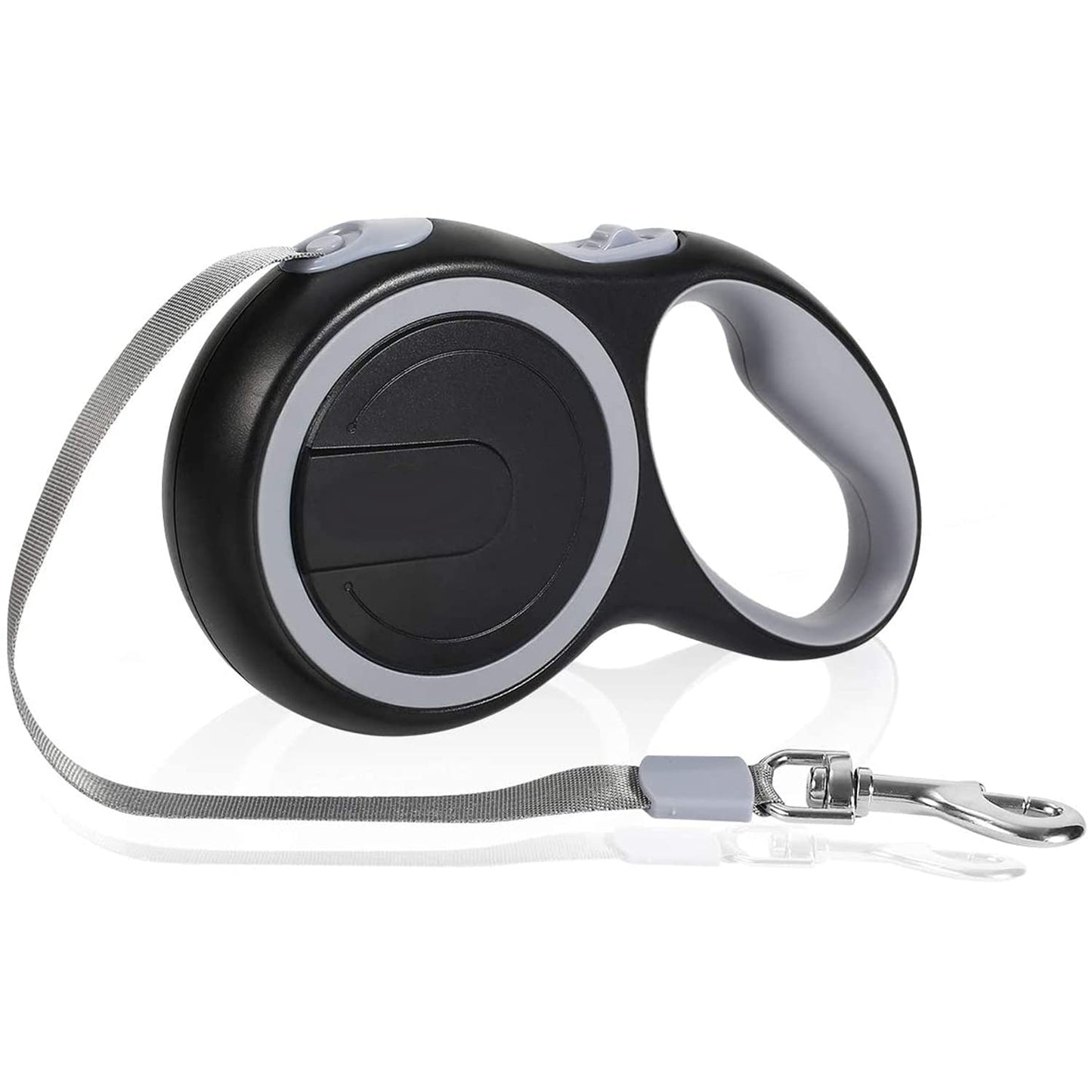 Retractable Dog Leash Pause and Lock with One Hand Brake System