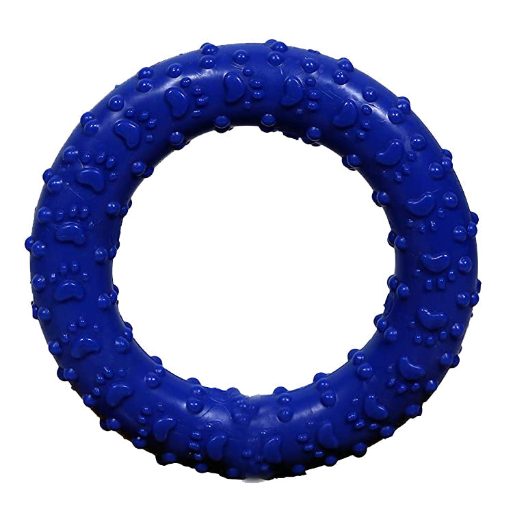 IndiHopShop Rubber Round Ring Chew Toy for Dogs, Puppy Teething Toy freeshipping - Indihopshop