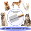 IndiHopShop Wooden Handle Steel Needles Dog Double-Sided Comb