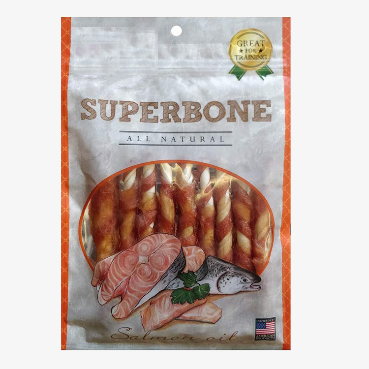 Superbone All Natural STICKS - Salmon Oil Flavour